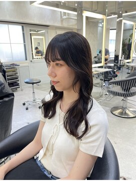 ロンドアヴァントゥス 池袋(Lond aventus) 韓国レイヤー/韓国風/ボブ/髪質改善/黒髪/ブリーチなし〔池袋〕