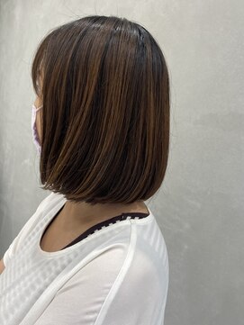 ウシワカマルエムティードット 富士宮店(USHIWAKAMARU MT.) まとまりボブ