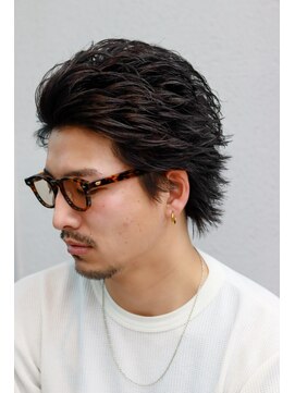 メンズサロン ゴールド 名古屋(GOALD) オールバックショート