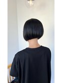 重ため前下がりボブ葉田6