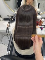 トランス(TRUNS)&nbsp;ケアカラー＋髪質改善ULTOWAトリートメント