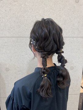 ヴィサージュ ギンザ VISAGE GINZA ツインヘアアレンジ