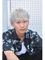 カーニー 上野(kearny)&nbsp;メンズショートツイストスパイラルパーマシャドウパーマ