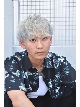 カーニー 上野(kearny) メンズショートツイストスパイラルパーマシャドウパーマ