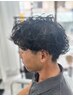 パーマ＋メンズカット+頭皮マッサージうる艶トリートメント