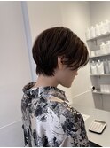 ショートボブ×ハイライト
