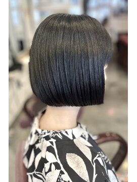 サーティエイト(38) うなじ美人ツヤ感 ショートボブ/カット/ボブ/ショート/髪質改善/