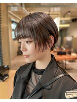 オーレント(AULENT)&nbsp;ショート/ショートボブ/艶髪カラー/髪質改善カラー/透明感カラー