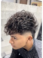 ダズ(Dazz)&nbsp;マレットフェード×スペインカール