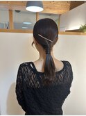 結婚式ヘアセット