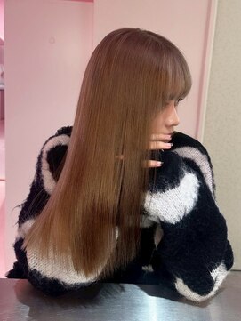 ダズリングディア(Dazzling Deer) ブラウン／ロング／暗めカラー/レイヤーカット／ストレート