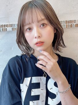 シルクレイ 新宿店(Silk-lei) ☆大人可愛いくびれボブ インナーカラー　新宿