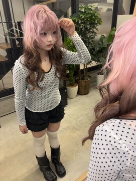 キオクエコ(KIOX eko) レイヤーウルフカット/デザインカラー