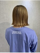 ペグ(Peg)&nbsp;◎ミニマルボブ×外ハネボブ◎こなれ感×イメチェン