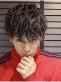 スパイラルフェザーマッシュ confidence -MEN'S HAIR-