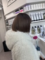 ペレ 渋谷(PELE) 着物ヘア/大人ガーリー/ダークアッシュ/似合わせカット/渋谷