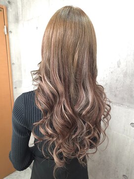 フォックス 四日市店(FOX) ヘアエクステ/巻き髪/レイヤーカット/ミルクティーブラウン