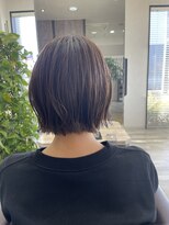 ブレスバイファースト 富谷店(Breath by first)&nbsp;首元スッキリ外はねボブ