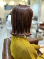 ケシキ 立川 立川南口(keshiki) 外ハネピンクブラウン