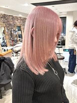 ロニカ 銀座(LOuNICA)&nbsp;HANA風ハイトーンピンク/ペールピンク/艶髪ロング #銀座#東銀座