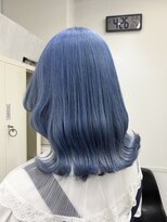 ドットトウキョウ 町田店(dot.tokyo)&nbsp;ダークアッシュ/ミディアムレイヤーカット/町田