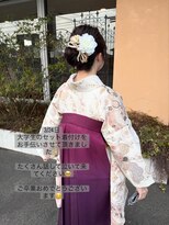 アース 南福島店(HAIR&MAKE EARTH)&nbsp;卒業式セット着付け