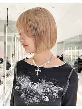 レイズ 国分寺店(RAYS) ミニボブ・ミルクティーベージュ・前髪・顔まわり[国分寺]