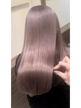 アッシュ 洋光台店(Ash) 洋光台ブリーチ複雑履歴ダブルカラー白髪ぼかしハイライト