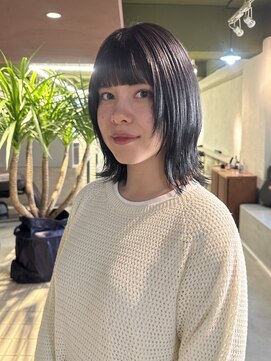 ハル ヘアスタジオ(haRu hair studio) 髪質改善ストレート×ボブレイヤー