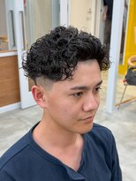 ルースト 南堀江店(ROOST)&nbsp;MEN’S/リバースセンターパート/ニュアンスパーマ/南堀江
