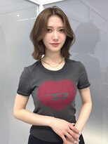 イミュ(IMMU)&nbsp;tassel bob × sheer brown