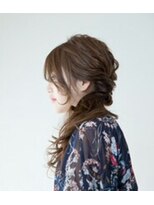 ココラー(COCOlar) ハーフアップトップルーズ毛先カール