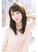 【Aere池袋】☆ヌードカラー×ストレートセミロング☆小林正重