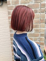 ヘアメイクエイト 丸山店(hair make No.8)&nbsp;【担当＊岩切祐樹】ボブ×ピンクカラー