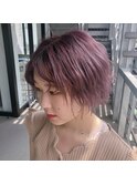 ピンクグレージュ