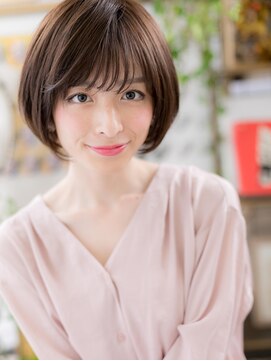 カバーヘア ブリス 川口(COVER HAIR bliss) *bliss川口*好感度大！ツヤ透明感☆小顔前下がりボブa