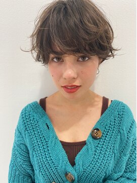 ロニカ 銀座(LOuNICA) ショートの王道!!ふんわりマッシュショート♪スウィングショート