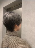 外ハネボブ/アッシュブラウン/ネオウルフ/デザインカラー