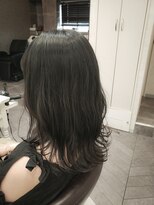 ヘアメイクガーデン(HairMake GARDEN)&nbsp;ミディアム×ダークカーキ