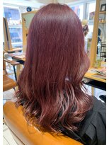 ラボヌール ヘアー エクラ(La Bonheur hair eclat) カシスレッドカラー