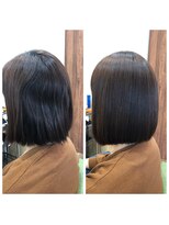 ヘアーグラン(Hair Gran.)&nbsp;縮毛矯正施術例