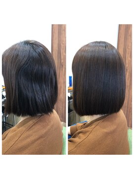 ヘアーグラン(Hair Gran.) 縮毛矯正施術例