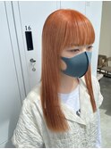 ビビットオレンジカラー
