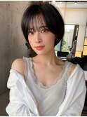 大人かわいい小顔ショートボブショートヘア20代30代40代表参道