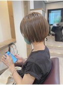 大人可愛い ショート ボブ◎宮城