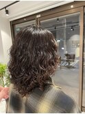 独自配合コスメパーマ、スパイラル