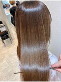 大人かわいい20代30代40代小顔ショコラベージュ1Zina船橋