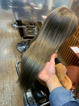 ロウバイレボ 柏(lou by revo) 前髪/イヤリングカラー/イメチェン/ラベンダーカラー