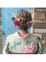 ミル(1001 mille)&nbsp;成人式アレンジ/卒業式アレンジ/成人式ヘアセット