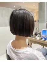 ガリカ 蔵前(Gallica)&nbsp;【佐久間史将】襟足すっきり丁寧なラインのぱっつんボブ<蔵前>